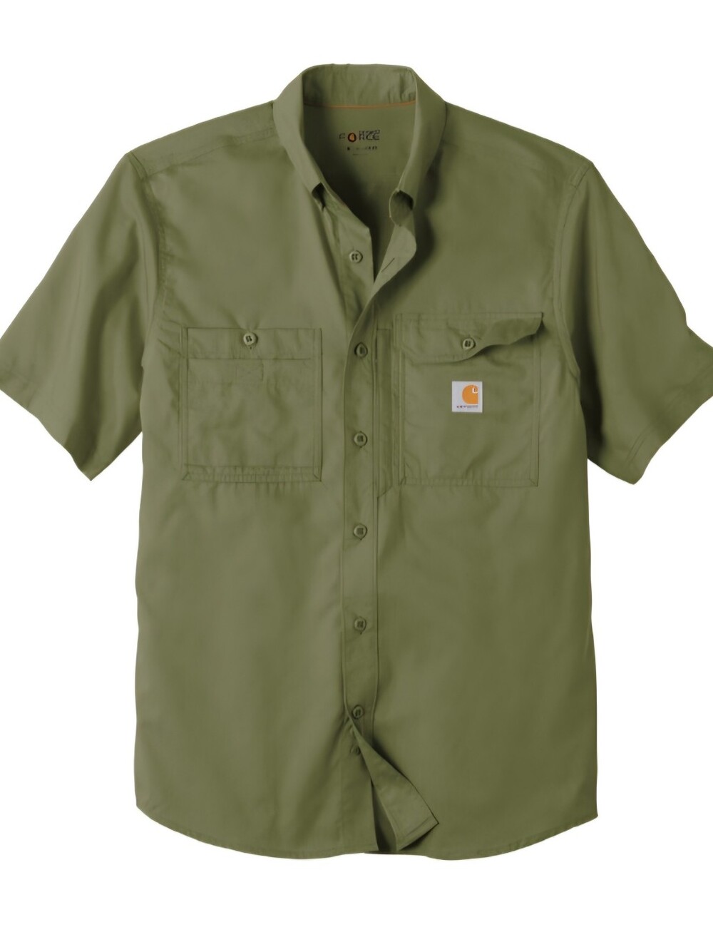 Carhartt FORCE Ridgefield Short Sleeve Button Down